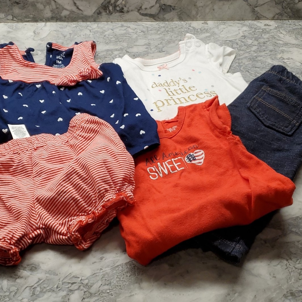 9 month baby girl bundle